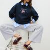 Jogginghose mit weitem Bein Jogginghose mit weitem Bein