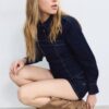 Joots-Leder-Stiefel mit hohem Absatz