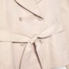 Kurzes, fließendes Trenchcoat mit Gürtel Kurzes, fließendes Trenchcoat mit Gürtel