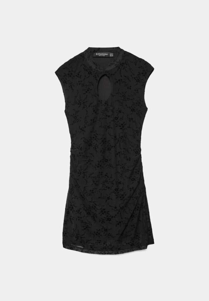 Kurzes Kleid im Qipao-Stil Kurzes Kleid im Qipao-Stil