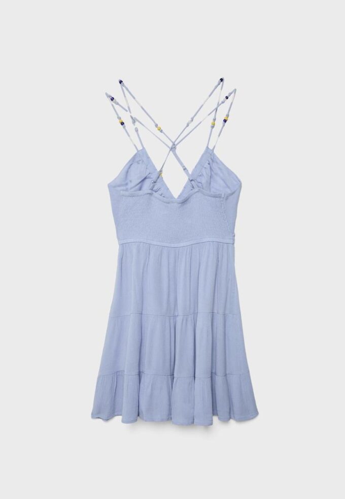 Kurzes Perlenkleid Kurzes Perlenkleid