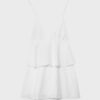 Kurzes Rüschen-Trägerkleid Kurzes Rüschen-Trägerkleid