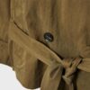 Kurzes Trenchcoat mit hohem Kragen Kurzes Trenchcoat mit hohem Kragen