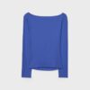 Langarm-T-Shirt mit Raffung