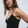 Langes Kleid aus Spitzenstrick