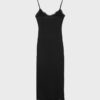 Langes Kleid aus Spitzenstrick