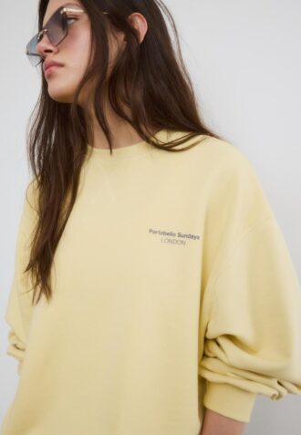 Langärmliges Sweatshirt mit Rundhalsausschnitt und Aufdruck
