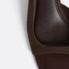 Leder-Sandaletten mit hohem Absatz