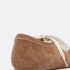 Leder-Sneaker mit Schleife