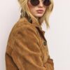 Lederjacke mit Taschen