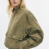 Lederjacke mit Taschen Lederjacke mit Taschen