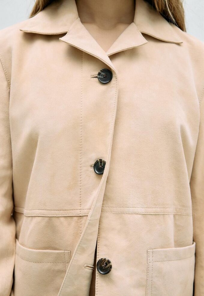 Lederjacke mit Taschen Lederjacke mit Taschen