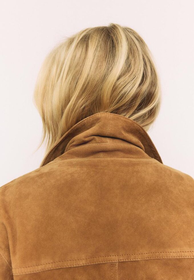 Lederjacke mit Taschen