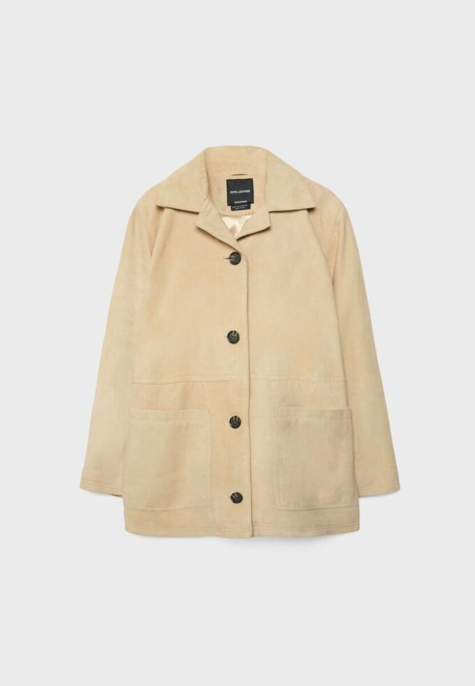 Lederjacke mit Taschen Lederjacke mit Taschen