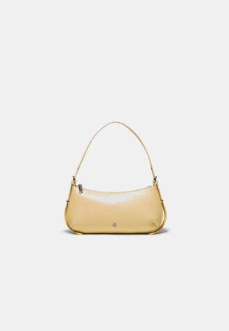 Längliche Schultertasche mit Ösen