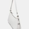 Längliche Schultertasche mit Ösen