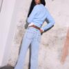 Low-Rise-Jeans mit geradem Bein Low-Rise-Jeans mit geradem Bein