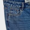 Low-Rise-Jeans mit geradem Bein