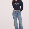 Low-Rise-Jeans mit Schlag Low-Rise-Jeans mit Schlag