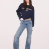 Low-Rise-Jeans mit Schlag Low-Rise-Jeans mit Schlag