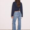 Low-Rise-Jeans mit Schlag Low-Rise-Jeans mit Schlag