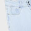 Low-Rise-Jeans mit zwei Knöpfen Low-Rise-Jeans mit zwei Knöpfen