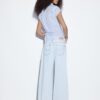 Low-Rise-Jeans mit zwei Knöpfen Low-Rise-Jeans mit zwei Knöpfen
