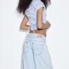 Low-Rise-Jeans mit zwei Knöpfen Low-Rise-Jeans mit zwei Knöpfen
