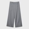 Lässige, gestreifte elegante Hose mit gekreuztem Bund Lässige, gestreifte elegante Hose mit gekreuztem Bund