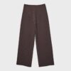 Lässige, gestreifte elegante Hose mit gekreuztem Bund Lässige, gestreifte elegante Hose mit gekreuztem Bund