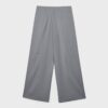Lässige, gestreifte elegante Hose mit gekreuztem Bund Lässige, gestreifte elegante Hose mit gekreuztem Bund