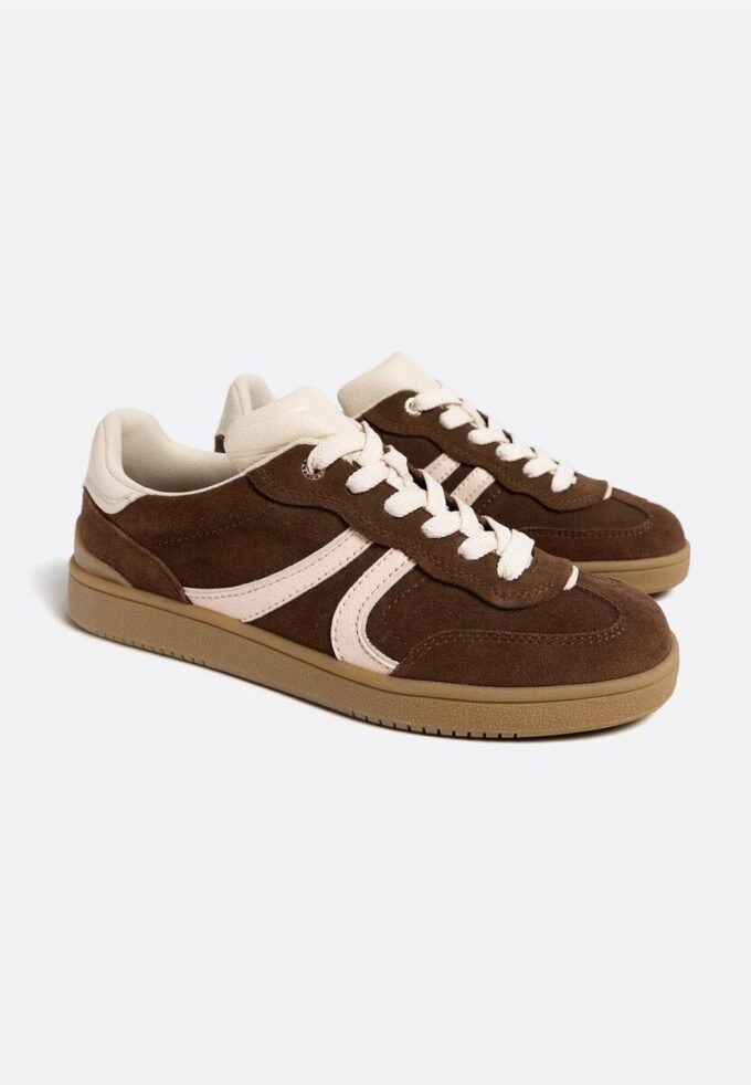 Lässige Ledersneaker