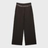 Lyocell-Hose mit Abnähern und Kette Lyocell-Hose mit Abnähern und Kette