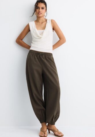 Lyocell-Sarouel-Hose