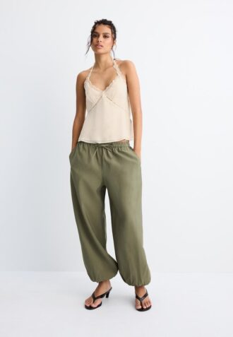 Lyocell-Sarouel-Hose