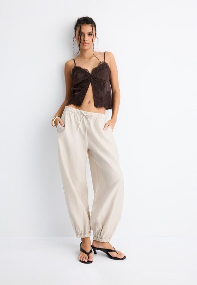 Lyocell-Sarouel-Hose Lyocell-Sarouel-Hose