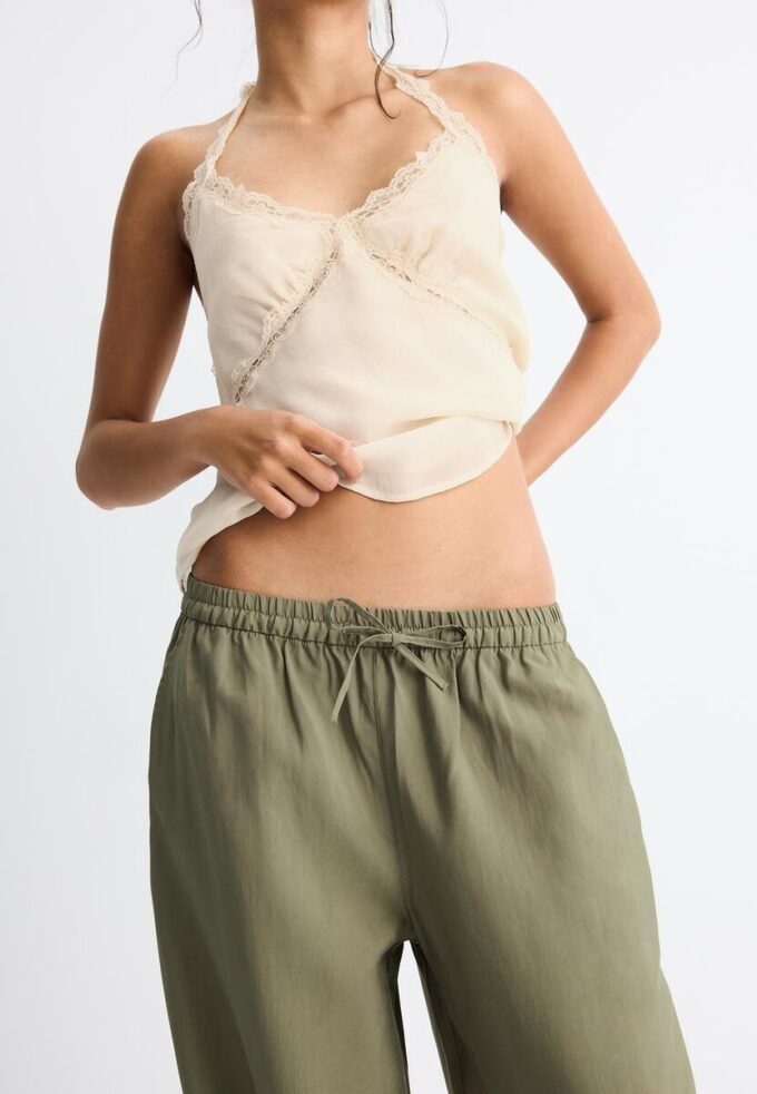 Lyocell-Sarouel-Hose Lyocell-Sarouel-Hose