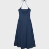 Midi-Halterkleid mit Perlenverzierung Midi-Halterkleid mit Perlenverzierung