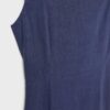 Midi-Kleid mit gekreuztem Rücken im Leinen-Look Midi-Kleid mit gekreuztem Rücken im Leinen-Look