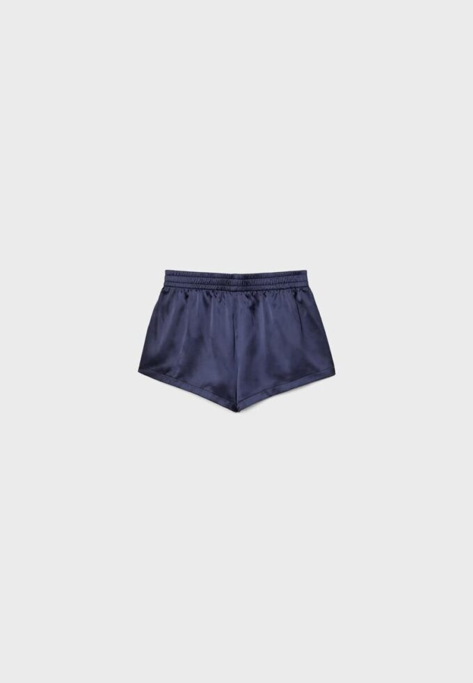 Mini-Shorts mit Satin-Effekt Mini-Shorts mit Satin-Effekt