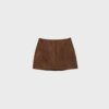 Mini-Skort aus Kunstwildleder Mini-Skort aus Kunstwildleder