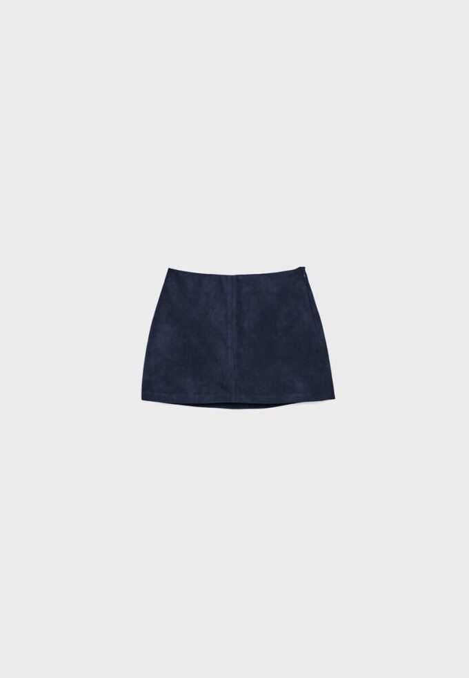 Mini-Skort aus Kunstwildleder Mini-Skort aus Kunstwildleder