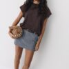 Mini-Skort mit Gürtel Mini-Skort mit Gürtel
