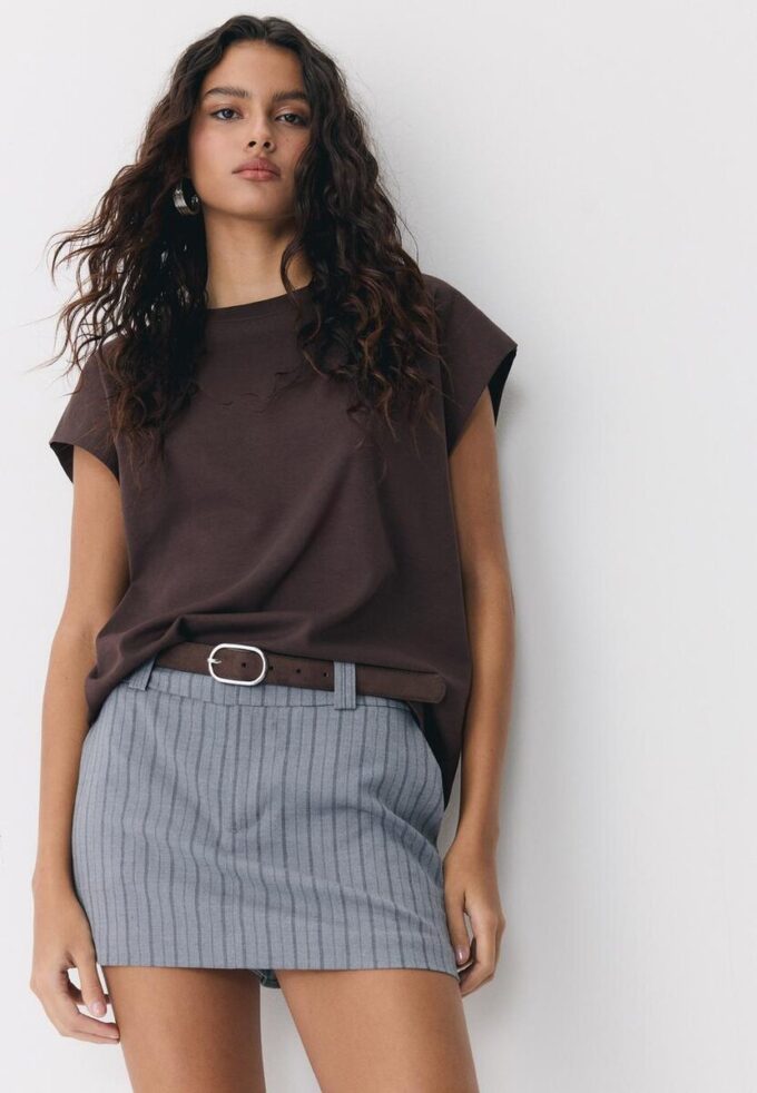 Mini-Skort mit Gürtel Mini-Skort mit Gürtel