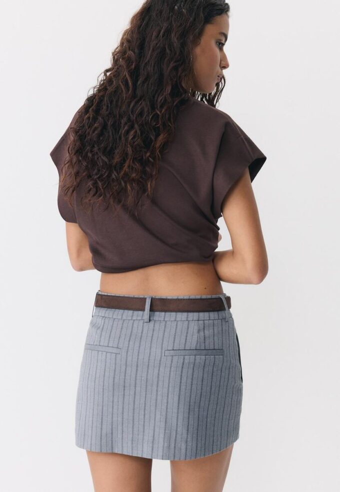 Mini-Skort mit Gürtel Mini-Skort mit Gürtel