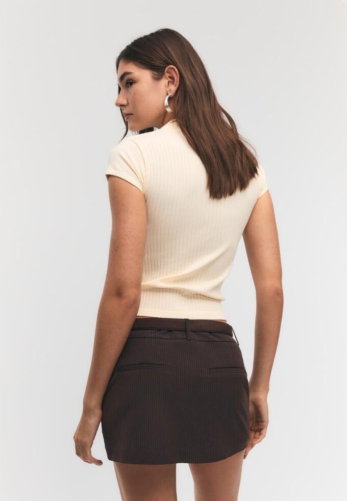 Mini-Skort mit Gürtel Mini-Skort mit Gürtel