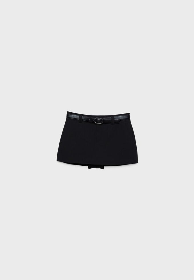 Mini-Skort mit Gürtel Mini-Skort mit Gürtel