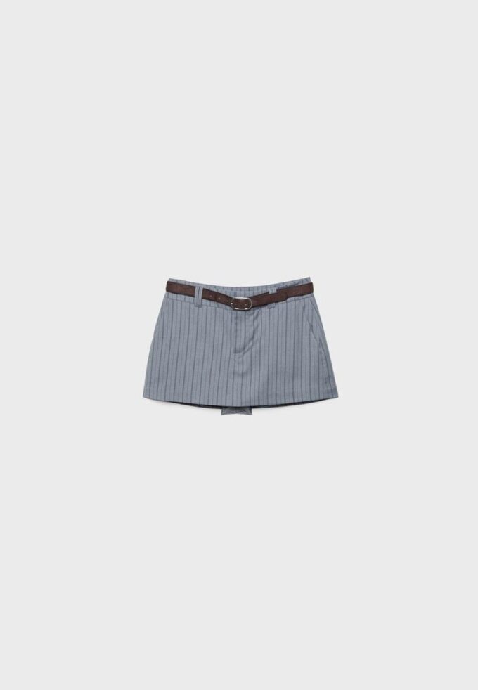 Mini-Skort mit Gürtel Mini-Skort mit Gürtel