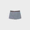 Mini-Skort mit Gürtel Mini-Skort mit Gürtel