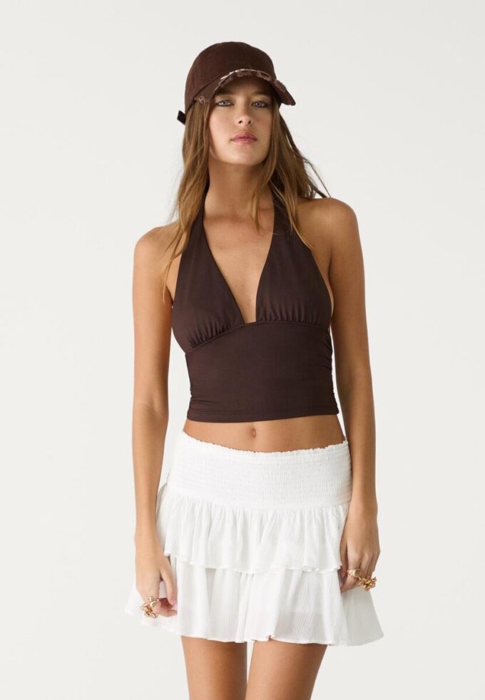 Mini-Skort mit Rüschen Mini-Skort mit Rüschen